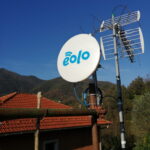 Impianto EOLO a Murta a 100 Mbit con il ripetitore di Granarolo