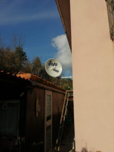 Impianto EOLO installato in Località Serra Riccò