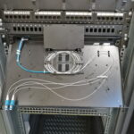 Connessione di due moduli esterni con fibra ottica - Febbraio 2021 - Ospedale Galliera di Genova - 002