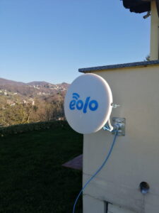 L'impianto EOLO installato per internet veloce a Mignanego (GE) che sfrutta il ripetitore della Guardia - 003