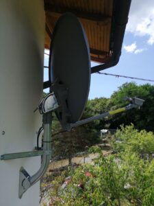 Impianto internet Eurona Wavetech a Sant'Olcese - Internet con satellite