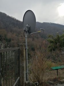 Impianto internet via satellite grazie a EURONA Wavetech - Serra Riccò - 001