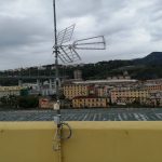 Ottobre 2022 - Impianto centralizzato antenna DTT Digitale Terrestre a Genova in zona Certosa - 001