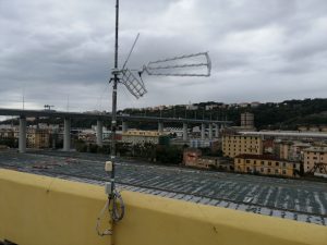 Ottobre 2022 - Impianto centralizzato antenna DTT Digitale Terrestre a Genova in zona Certosa - 003
