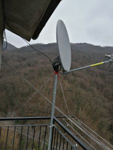 A Bargagli, installazione di un impianto Eurona Wavetech per connessione satellitare - 001
