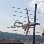 Impianto digitale terrestre a Coronata - Dettaglio dell'antenna